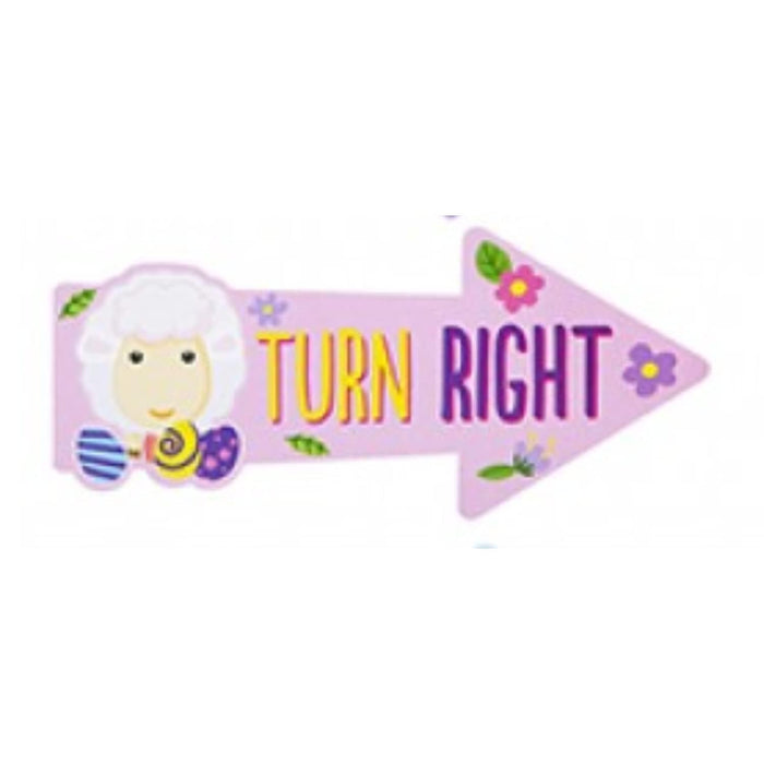 Easter Egg Hunt Direction Signs – 15 Colourful Bunny Arrow Markers