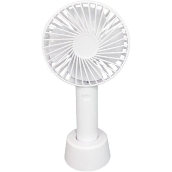 Portable Hand Fan – USB Rechargeable Mini Cooling Fan with 3 Speeds