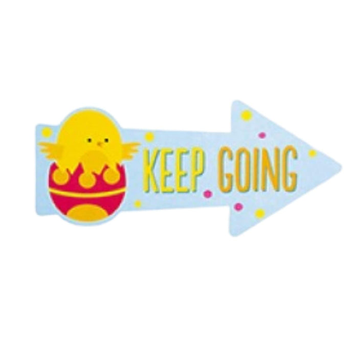 Easter Egg Hunt Direction Signs – 15 Colourful Bunny Arrow Markers