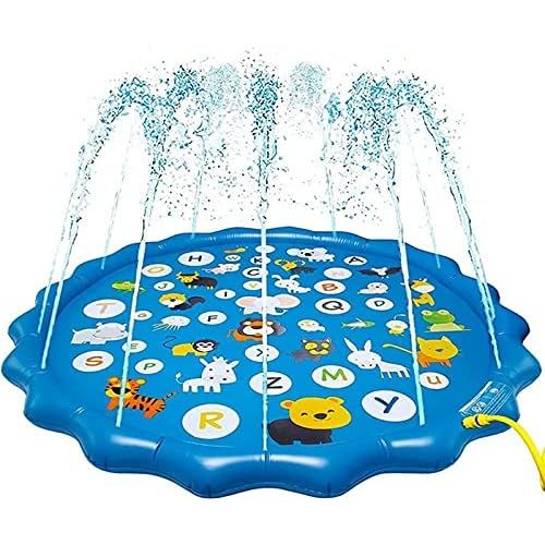 Tilz Splash & Spray Water Play Mat – Kids Garden Sprinkler Toy