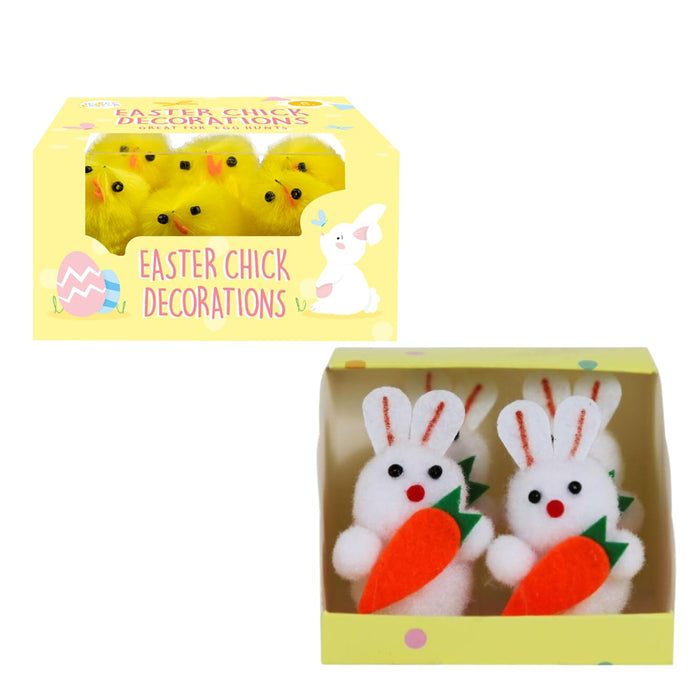 Easter Chick & Bunny Craft Decoration Set – Spring Easter Decor