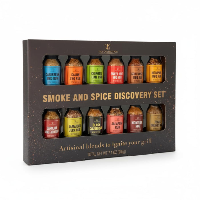 Smoke & Spice BBQ Rub Discovery Set – Artisan Grill Seasoning Gift Box