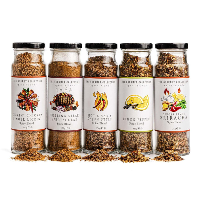 Bold Heat & Flavour Spice Gift Set – 5 Gourmet BBQ Seasonings